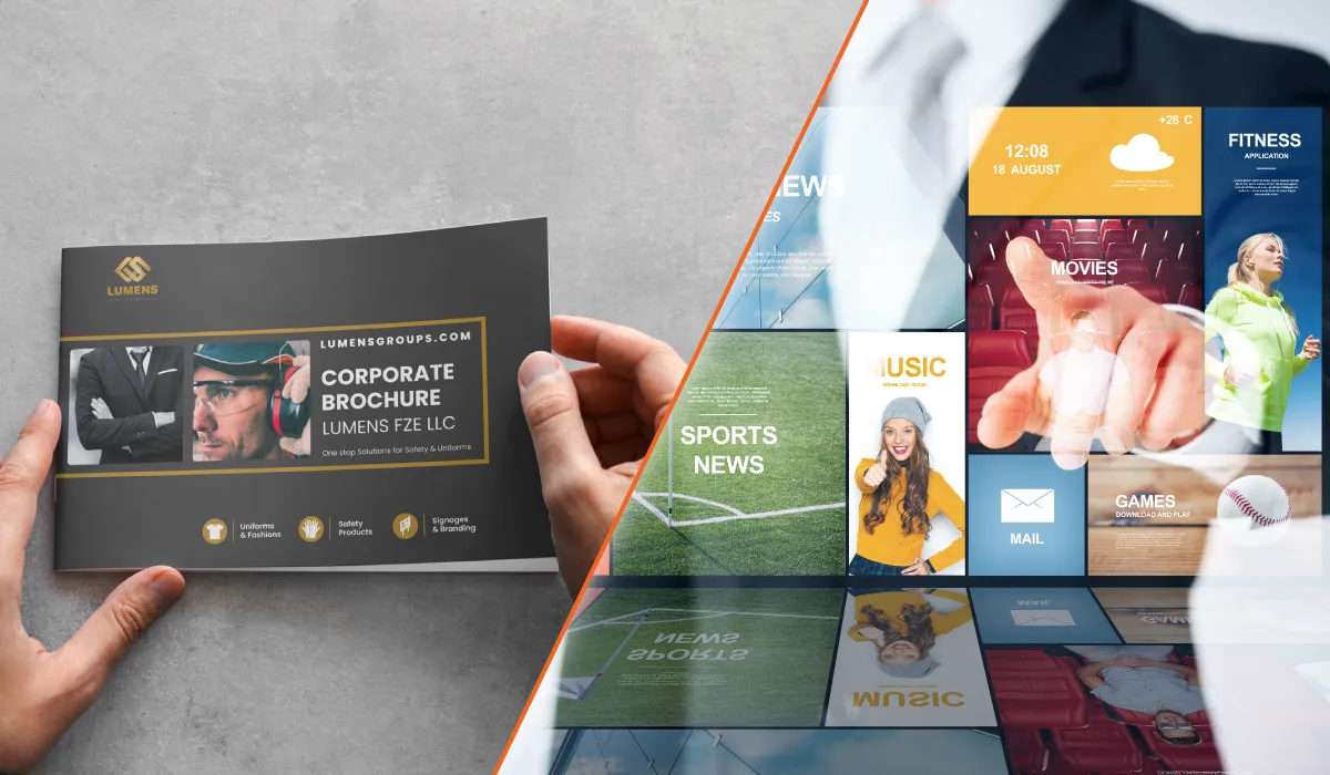 Physical Brochures vs. E-Brochures: Discover What Works Best for Marketing Strategies E-Brochures