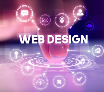 Web Design Company Dubai concept showcasing a modern interactive digital interface and innovative web solutions 